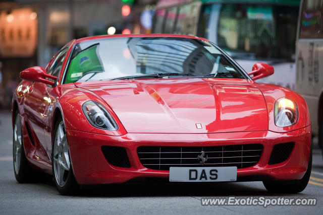 Ferrari 599GTB spotted in Hong Kong, China