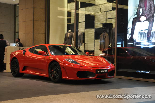 Ferrari F430 spotted in Bukit Bintang KL, Malaysia