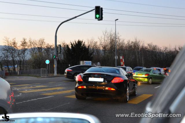 Mercedes SLR spotted in Geneva, Switzerland