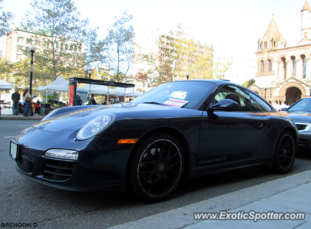 Porsche 911 spotted in Boston, Massachusetts