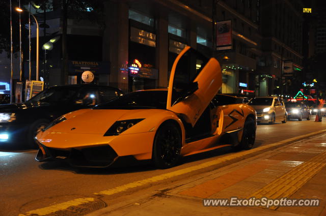 Lamborghini Murcielago spotted in KLCC Twin Tower, Malaysia