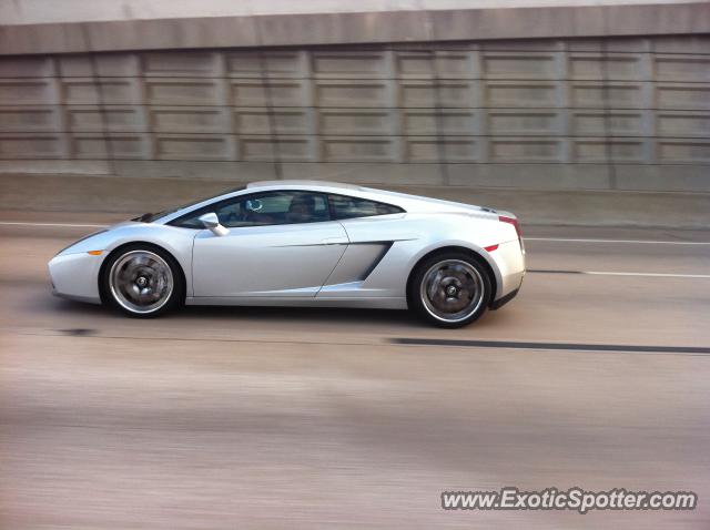 Lamborghini Gallardo spotted in Fort Worth, Texas