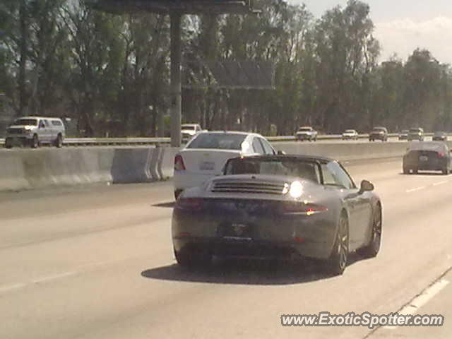 Porsche 911 spotted in Fontana, California