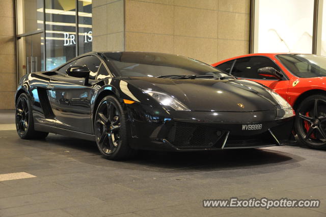 Lamborghini Gallardo spotted in Bukit Bintang KL, Malaysia