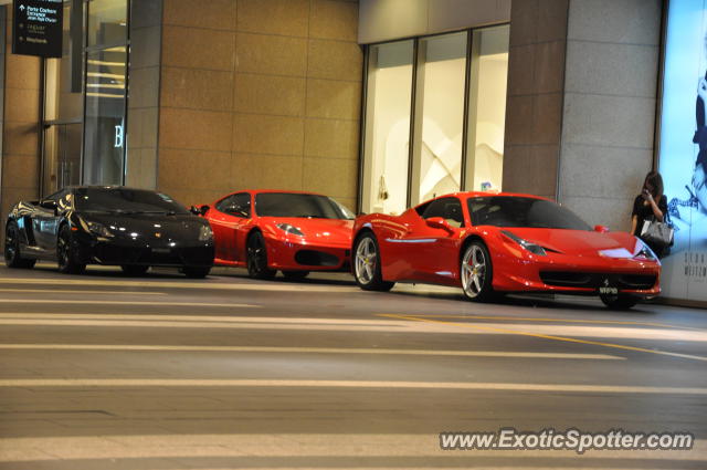 Ferrari 458 Italia spotted in Bukit Bintang KL, Malaysia