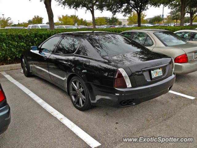 Maserati Quattroporte spotted in Orlando, Florida