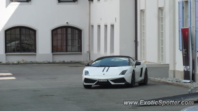 Lamborghini Gallardo spotted in Genève, Switzerland