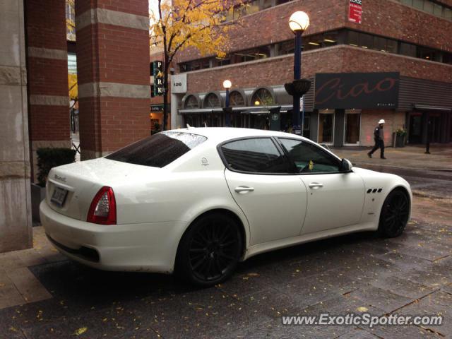 Maserati Quattroporte spotted in Toronto, Canada