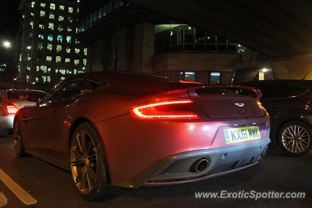 Aston Martin Vanquish spotted in London, United Kingdom