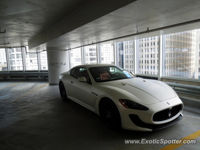 Maserati GranTurismo spotted in Chicago, Illinois