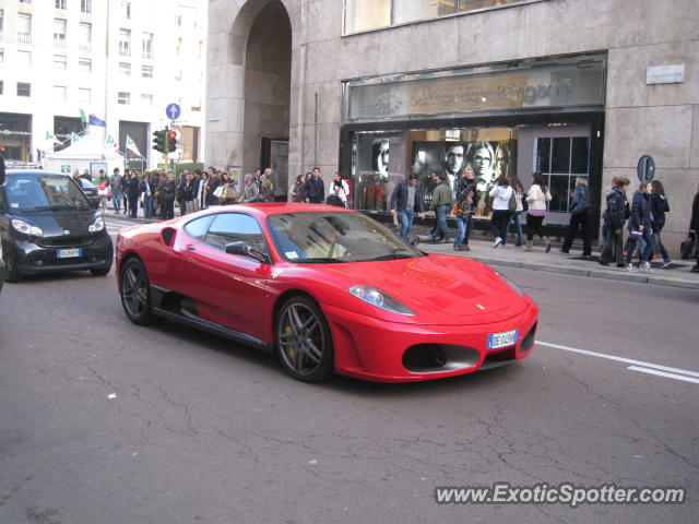 Ferrari F430 spotted in Milano, Italy