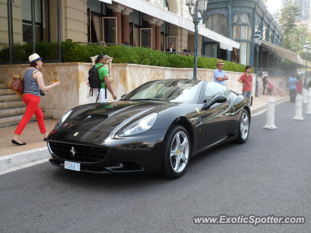 Ferrari California spotted in Monte Carlo, Monaco