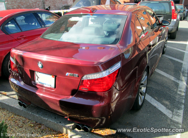 BMW M5 spotted in Boston, Massachusetts