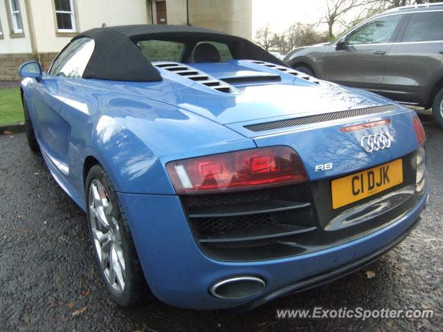 Audi R8 spotted in Edinbrough, United Kingdom