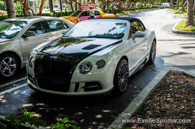 Bentley Continental spotted in Bal Harbour, Florida