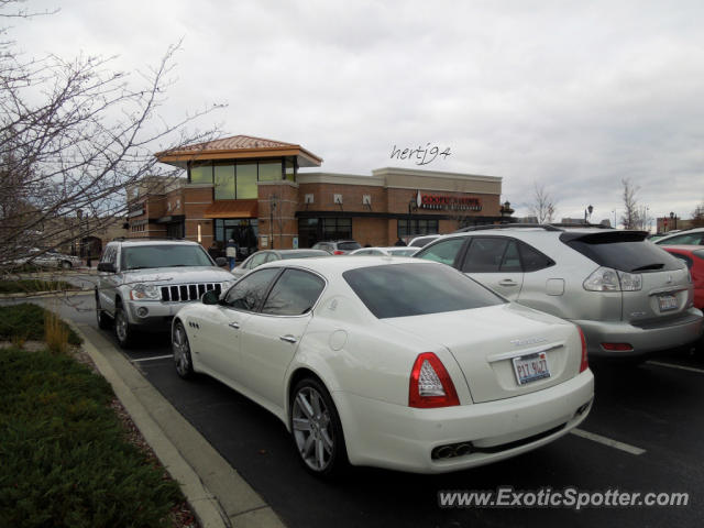 Maserati Quattroporte spotted in Barrington, Illinois