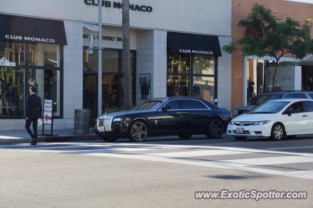 Rolls Royce Ghost spotted in Beverly Hills, California