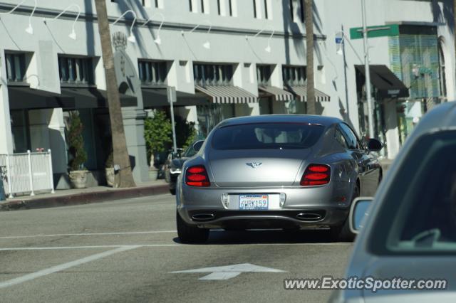 Bentley Continental spotted in Beverly Hills, California