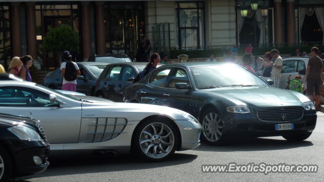 Mercedes SLR spotted in Monaco, Monaco