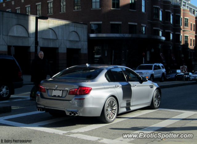 BMW M5 spotted in Boston, Massachusetts