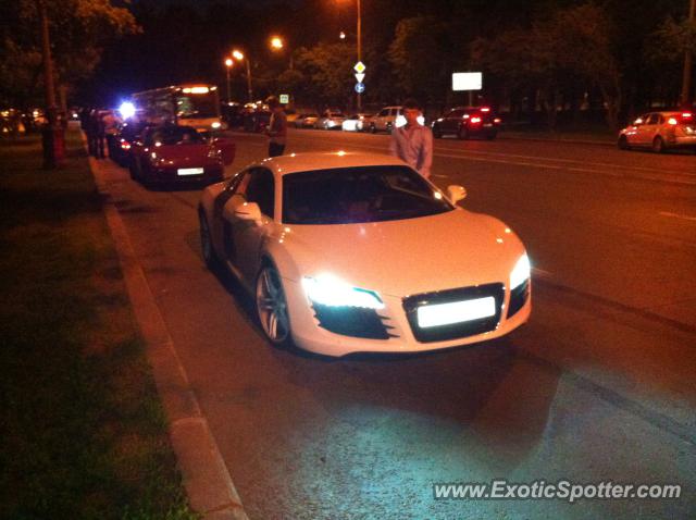 Audi R8 spotted in Moscow, Russia