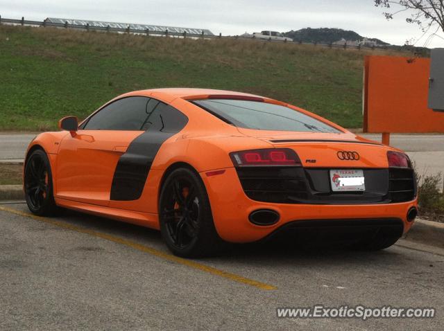 Audi R8 spotted in Leon Springs, Texas