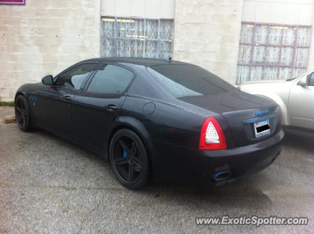 Maserati Quattroporte spotted in Boerne, Texas