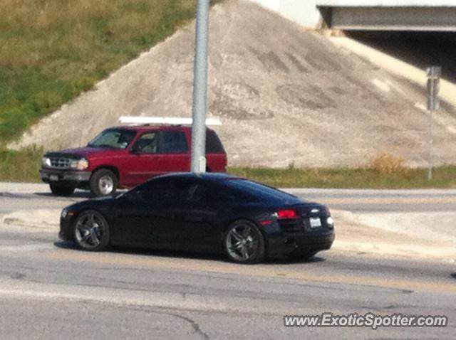 Audi R8 spotted in Leon Springs, Texas