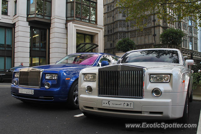 Rolls Royce Phantom spotted in London, United Kingdom