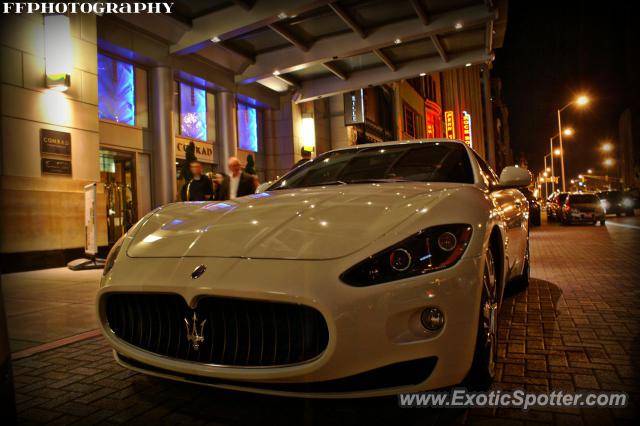 Maserati GranTurismo spotted in Indianapolis, Indiana