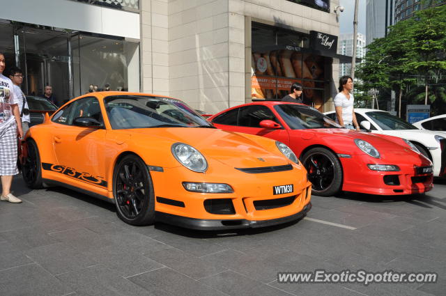 Porsche 911 GT3 spotted in Bukit Bintang KL, Malaysia