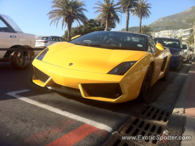 Lamborghini Gallardo spotted in Cape Town, South Africa