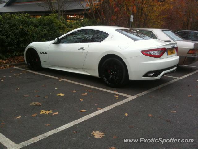 Maserati GranTurismo spotted in Tiverton, United Kingdom