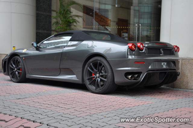 Ferrari F430 spotted in Bukit Bintang KL, Malaysia