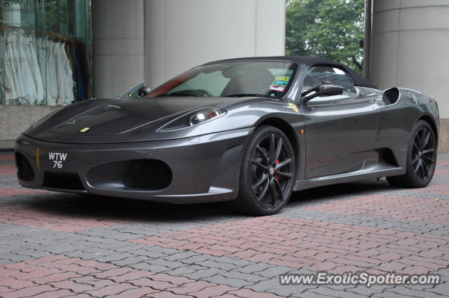 Ferrari F430 spotted in Bukit Bintang KL, Malaysia