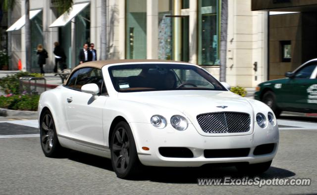 Bentley Continental spotted in Beverly Hills, California