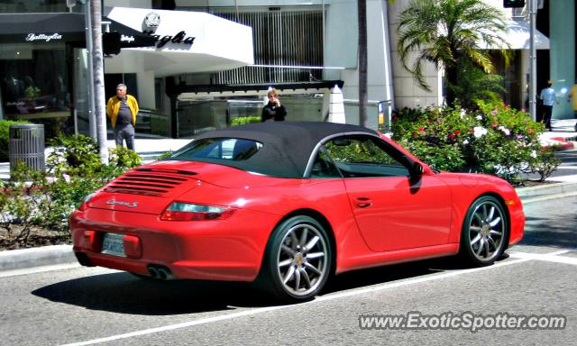 Porsche 911 spotted in Beverly Hills, California