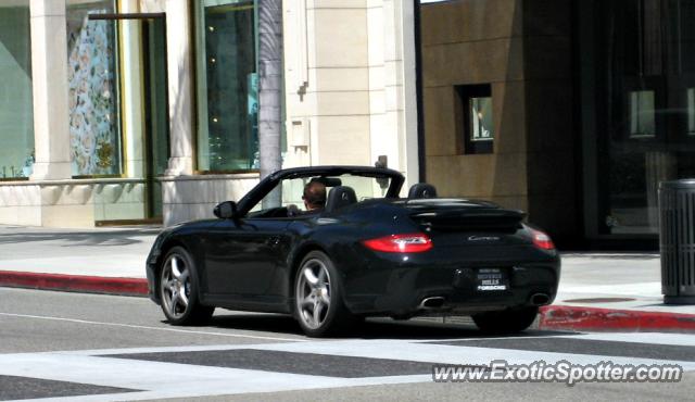 Porsche 911 spotted in Beverly Hills, California