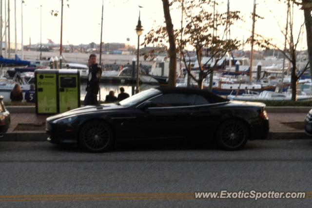 Aston Martin DB9 spotted in Baltimore, Maryland