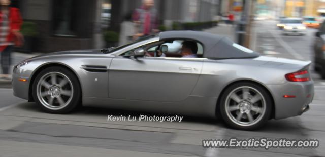 Aston Martin Vantage spotted in Toronto, Canada