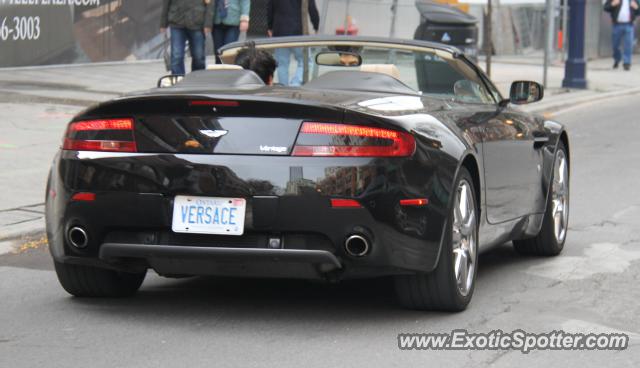 Aston Martin Vantage spotted in Toronto, Canada