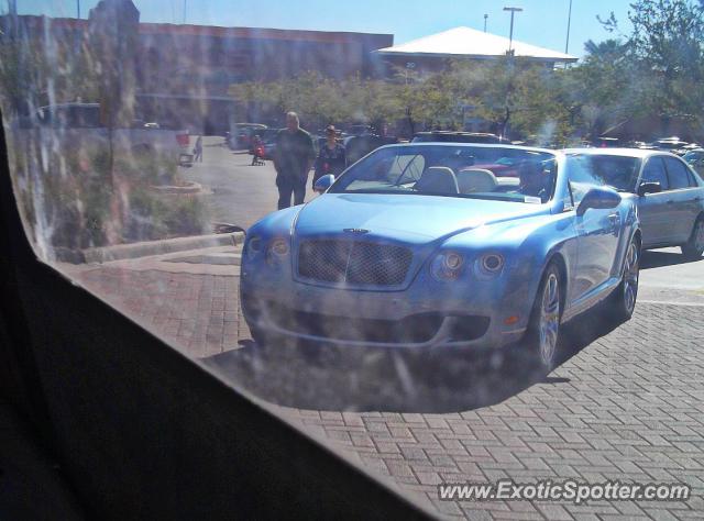 Bentley Continental spotted in Scottsdale, Arizona