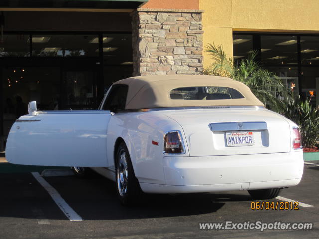 Rolls Royce Phantom spotted in Solana Beach, California