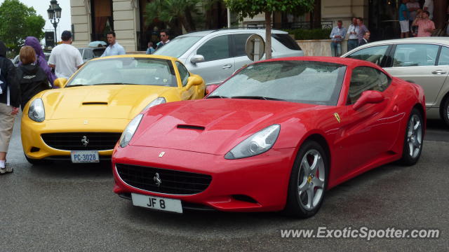 Ferrari California spotted in Monaco, Monaco