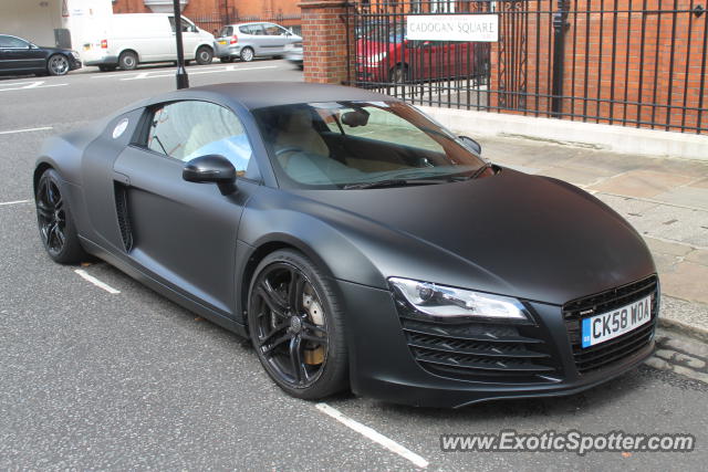 Audi R8 spotted in London, United Kingdom