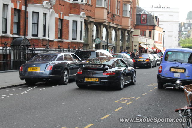 Porsche 911 GT2 spotted in London, United Kingdom