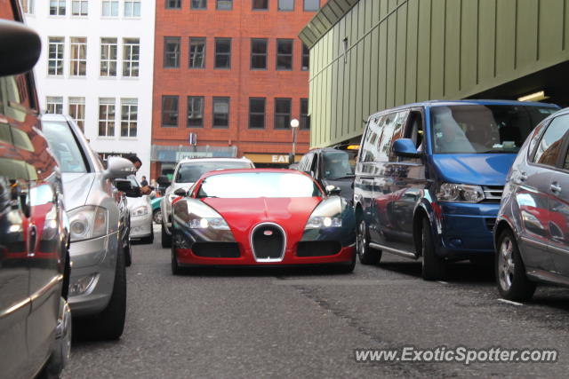 Bugatti Veyron spotted in London, United Kingdom