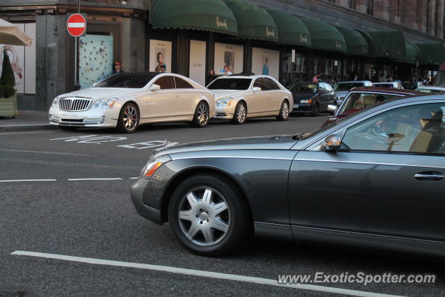 Mercedes Maybach spotted in London, United Kingdom