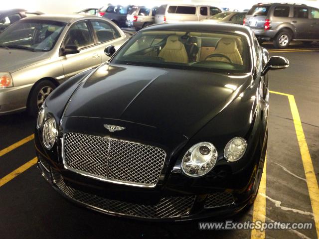 Bentley Continental spotted in San Mateo, California