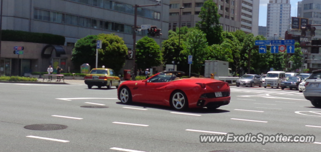 Ferrari California spotted in Tokyo, Japan